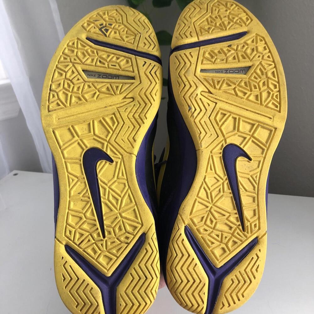 Nike Zoom Attero Mens Size 14 Purple/Black/Yellow With Purple Laces P13 - Picture 7 of 8